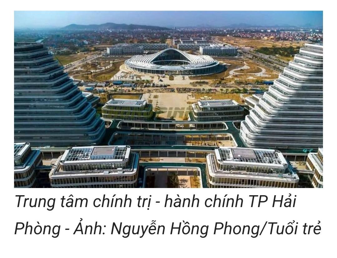 Hải Phòng Thành phố trực thuộc Trung ương có diện tích nhỏ nhất
